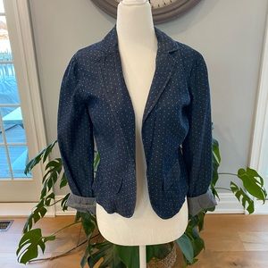 Denim blazer